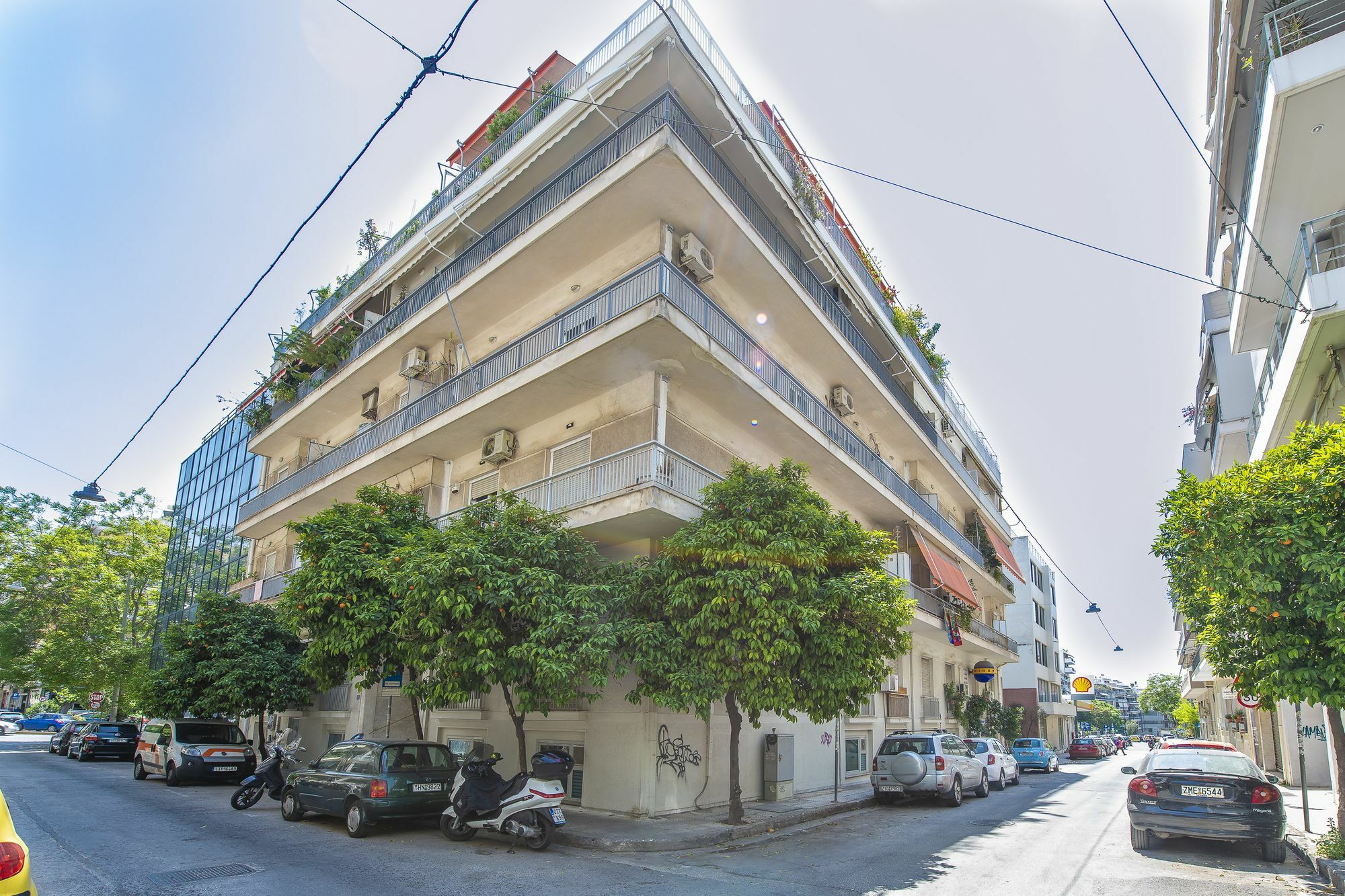 Ferienwohnung Megaron Blue Athen Exterior foto